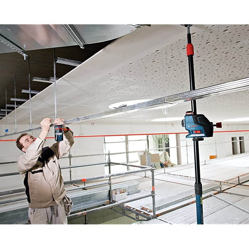 Telescoping Pole with 1/4-Inch by 20-Inch Laser Mount BP350