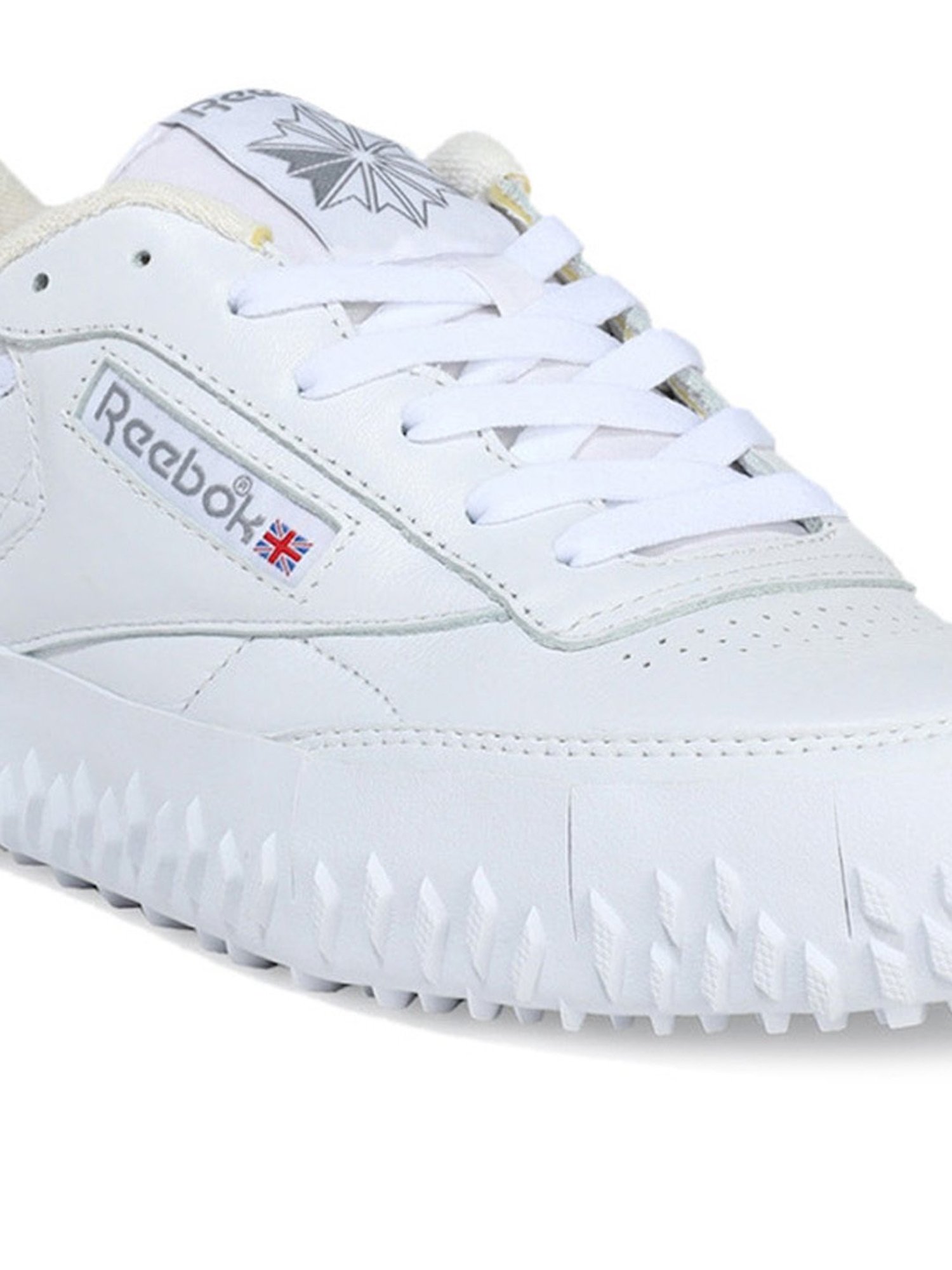 Reebok Women's Classics Club C Vibram White Casual Sneakers