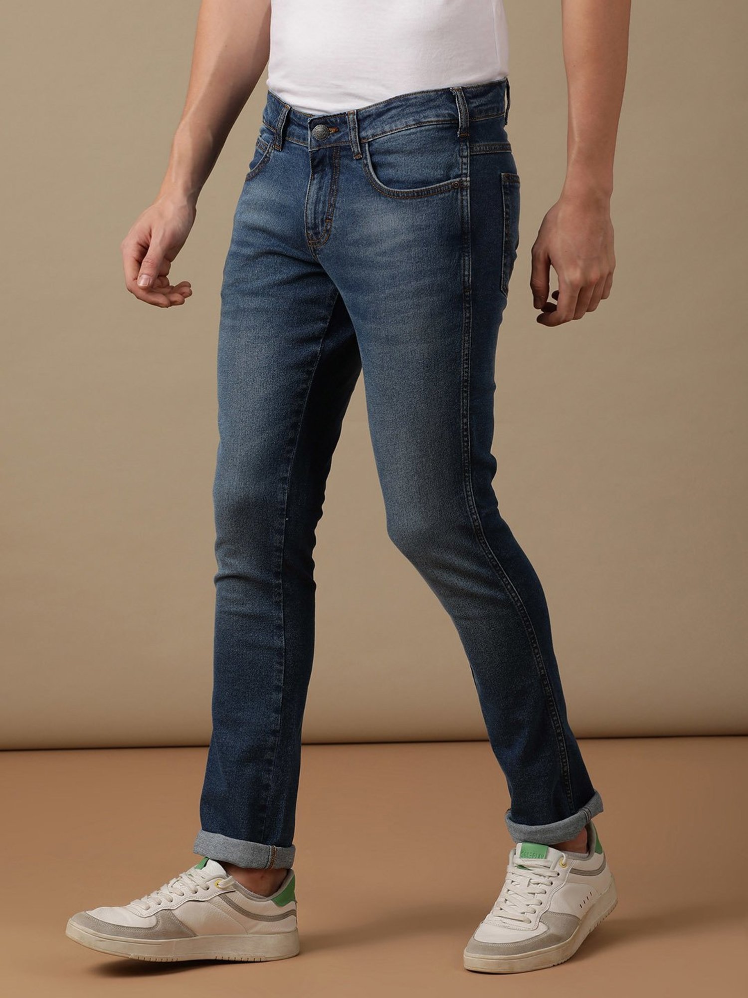 Wrangler Skanders Black Slim Fit Low Rise Jeans