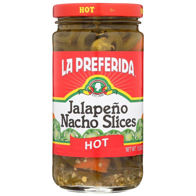 La Preferida Jalapeno Nacho Slices Hot 11.5oz