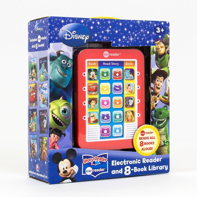 Pi Kids Disney Mickey Mouse and Pixar Friends! Electronic Me Reader 8-Book Library Boxed Set