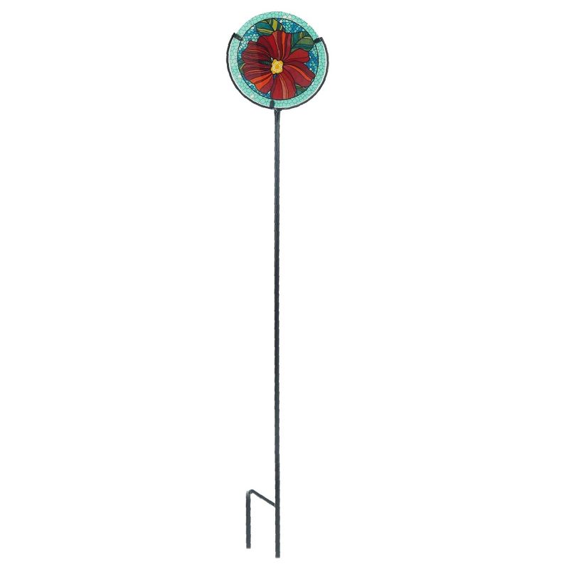 36.2" H Glass Garden Stake - Creative Motion