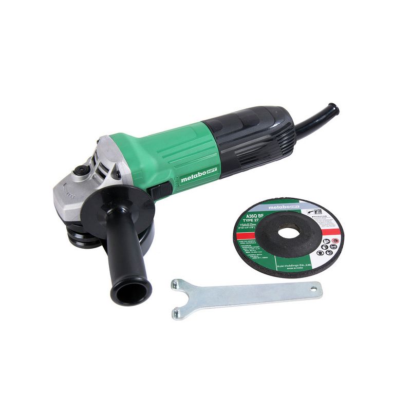 Metabo HPT G12SS2M 5.1 Amp 4-1/2 in. Corded Angle Grinder