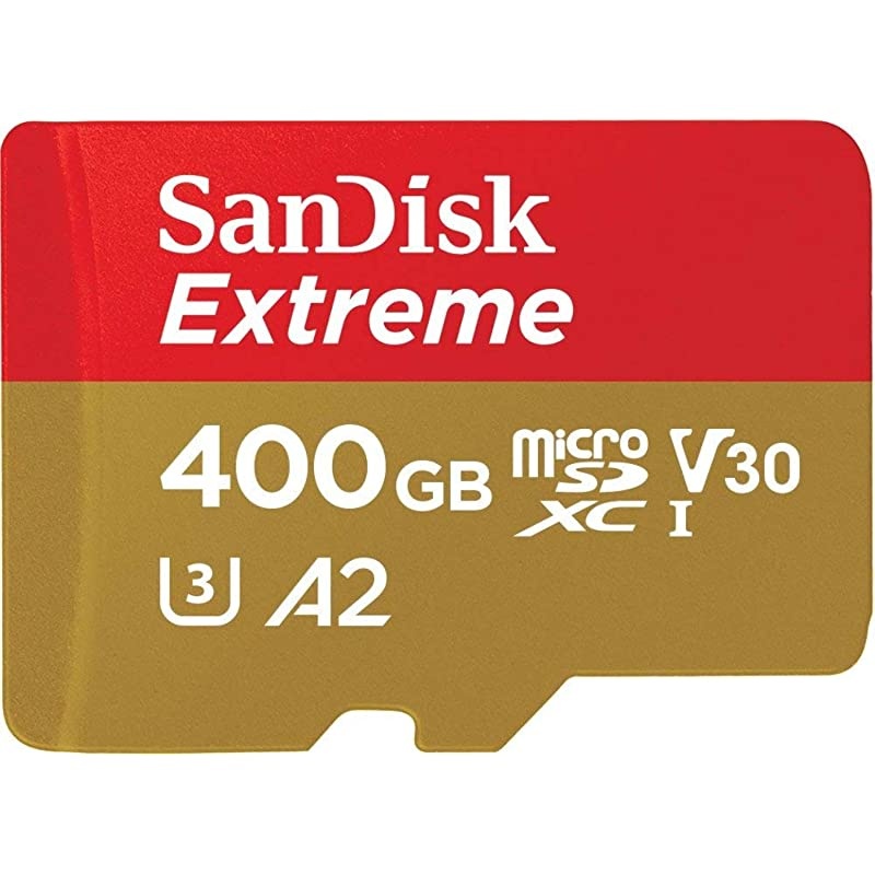 Extreme 400GB MicroSD UHS-I Card & Adapter with MobileMate USB 3.0 MicroSD Card Reader