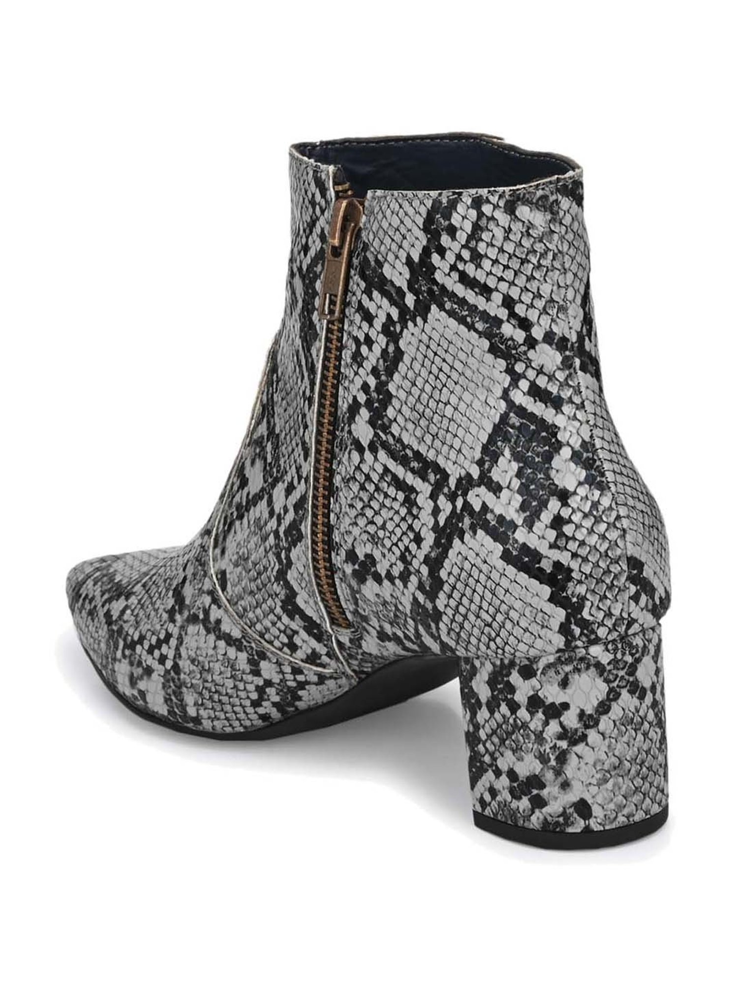 El Paso Women's Grey Casual Booties