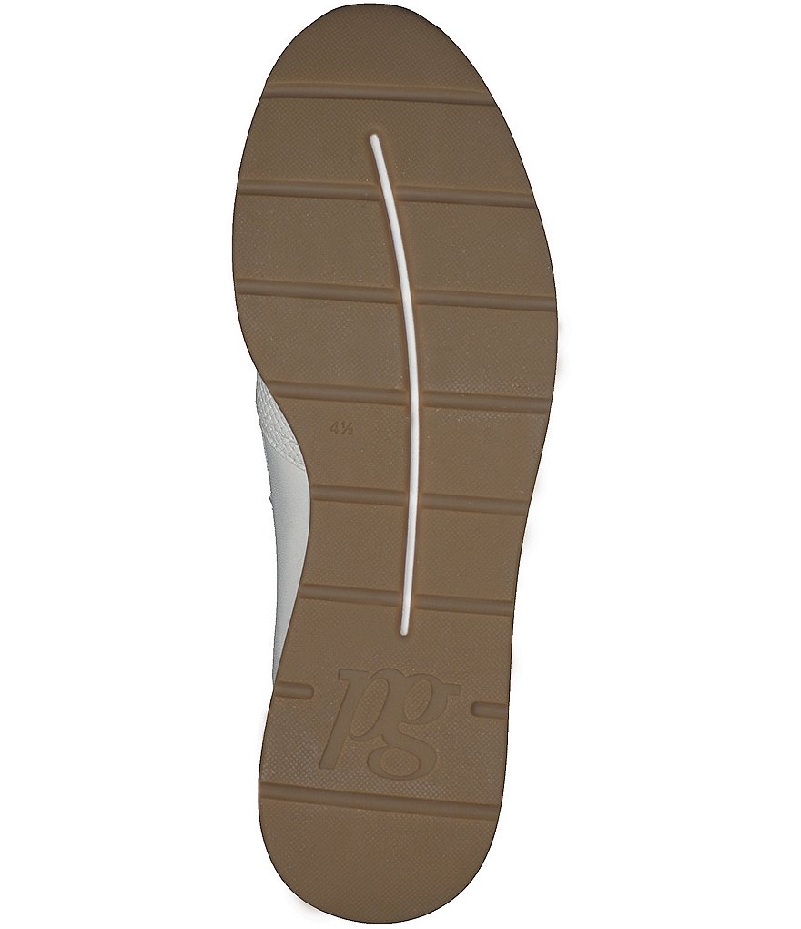 Paul Green Ivy Leather Woven Embossed Slip-On Loafers