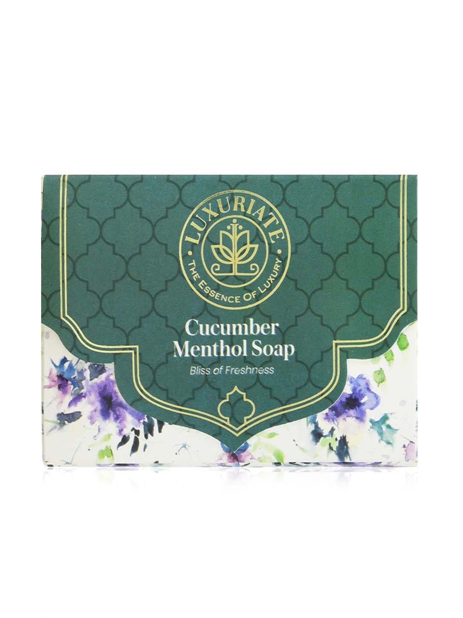 Luxuriate Cucumber and Menthol Soap Bar For Freshness - 125 gm