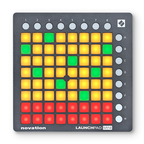 Native Instruments Traktor Kontrol S2 DJ Controller w/ Novation launchpad Mini