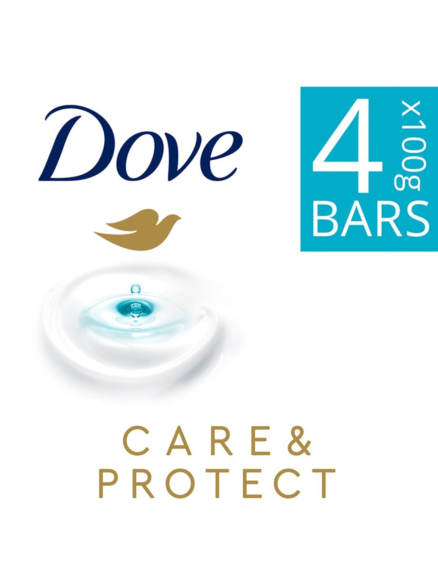 Dove Care & Protect Bar - Pack of 4