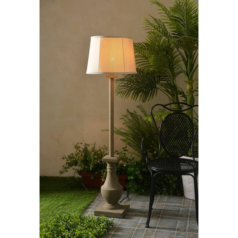 1 Light Outdoor Post Mount Black - Aurora Lighting