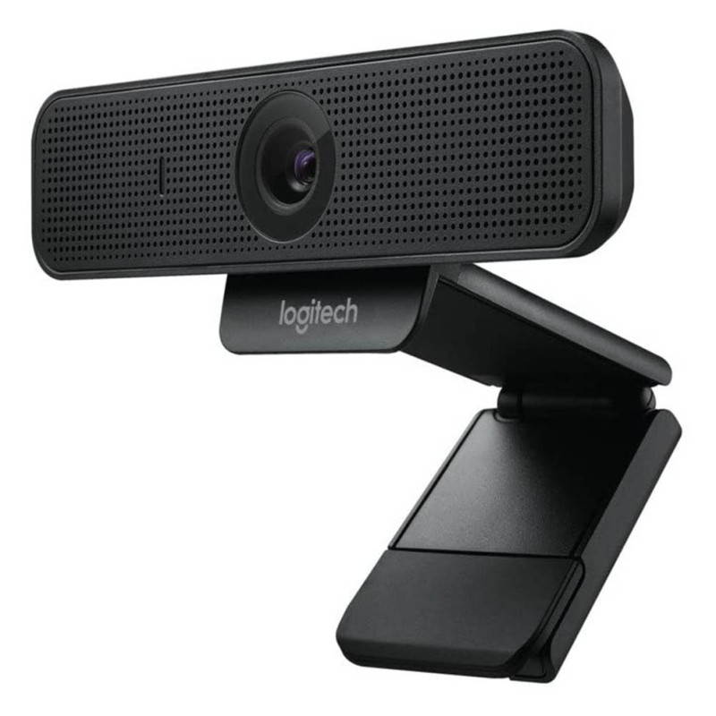 Logitech C925E Webcam with HD Video and Built-In Stereo Microphones - Black