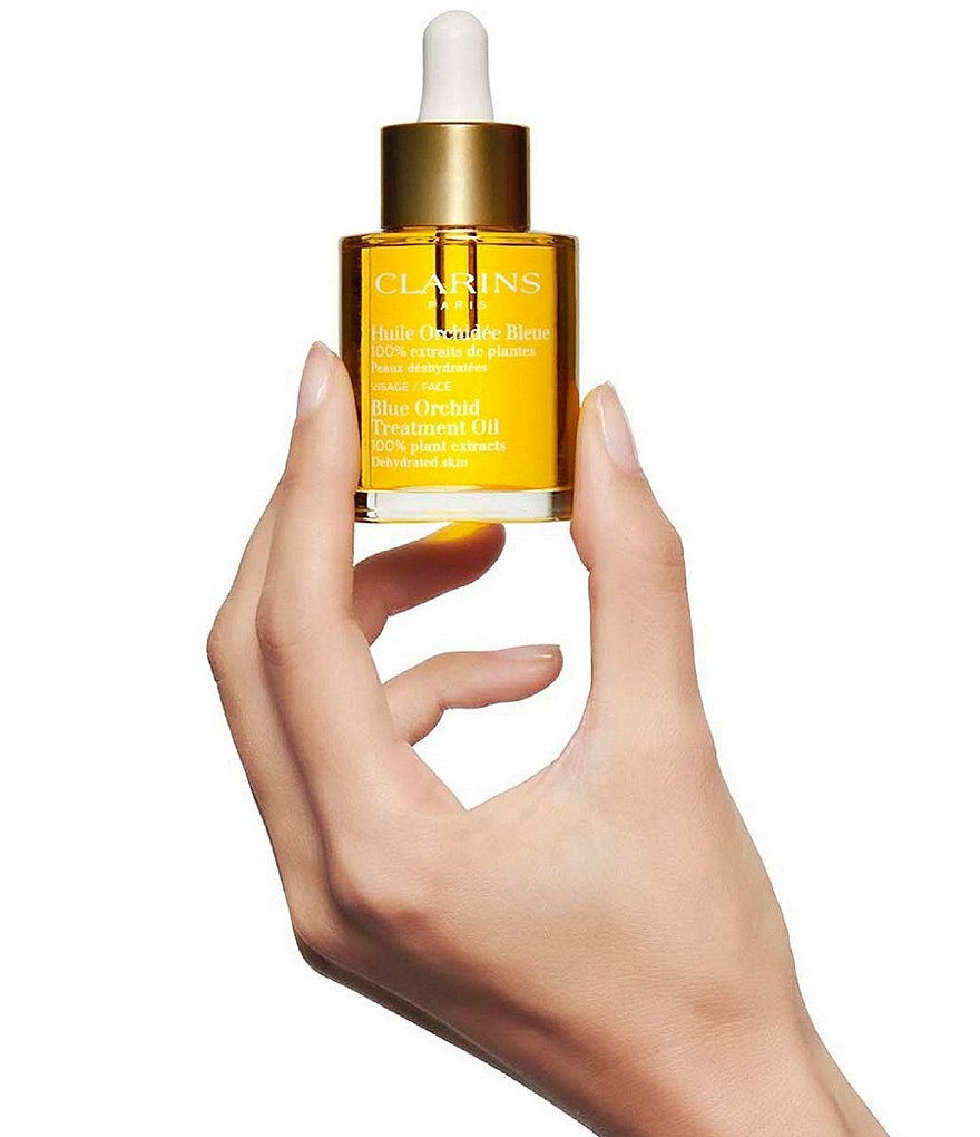 Clarins Blue Orchid Face Treatment Oil for Dehydrated Skin