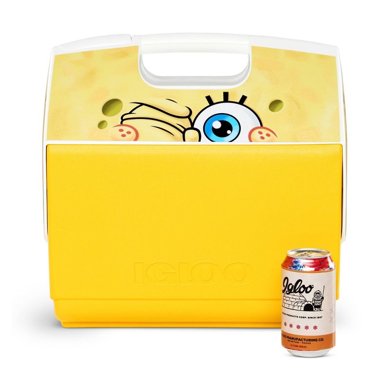 Igloo Playmate Elite Nickelodeon SpongeBob Squarepants Wink 16qt Portable Cooler