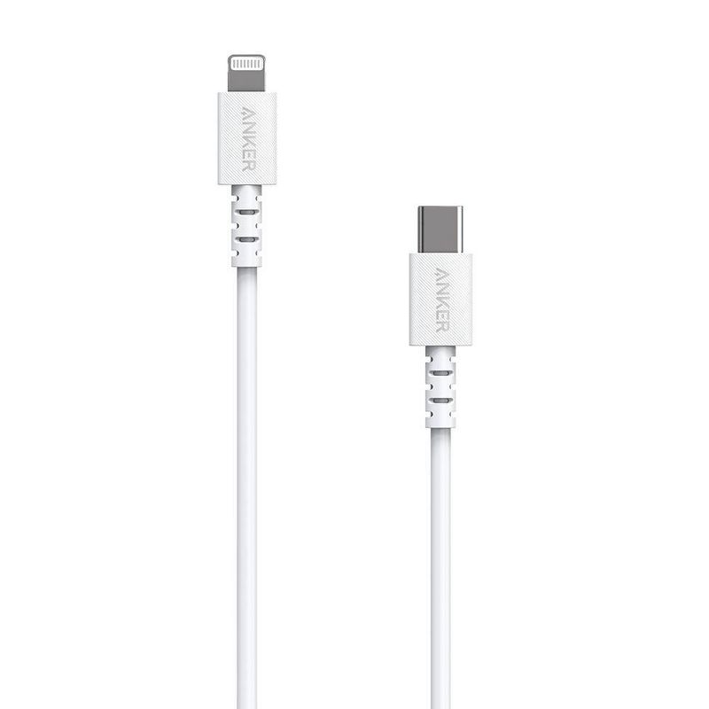 Anker 6' Powerline Select USB-C to Lightning Cable - White