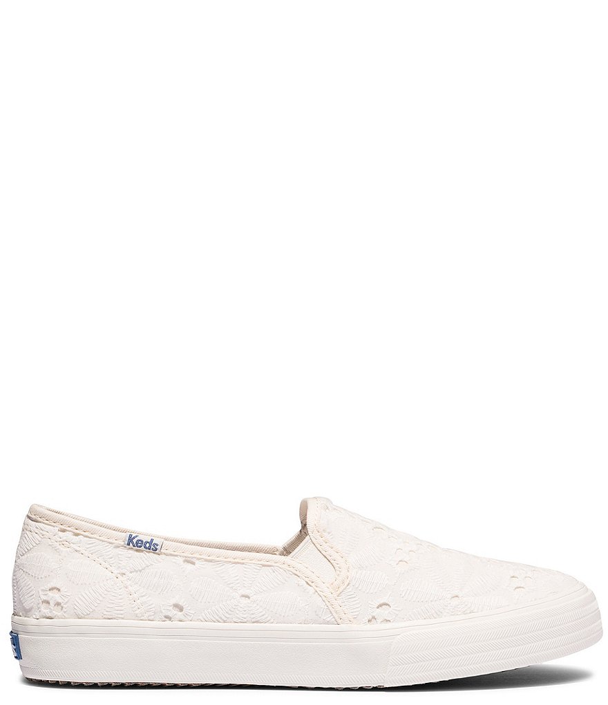 Keds Double Decker Eyelet Slip-On Sneakers