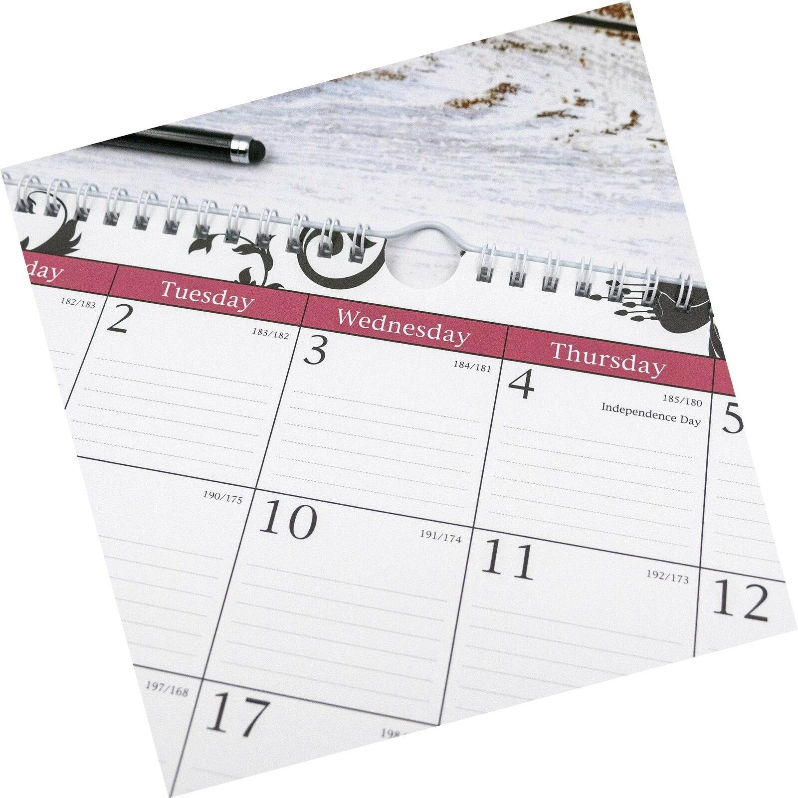 Blue Sky 2019-2020 Academic Year Wall Calendar, Twin-Wire Binding, 15" x 12",...