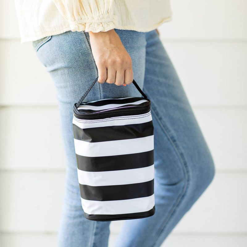 J.L. Childress TwoCOOL Double Bottle Cooler - Black Stripe - 30qt