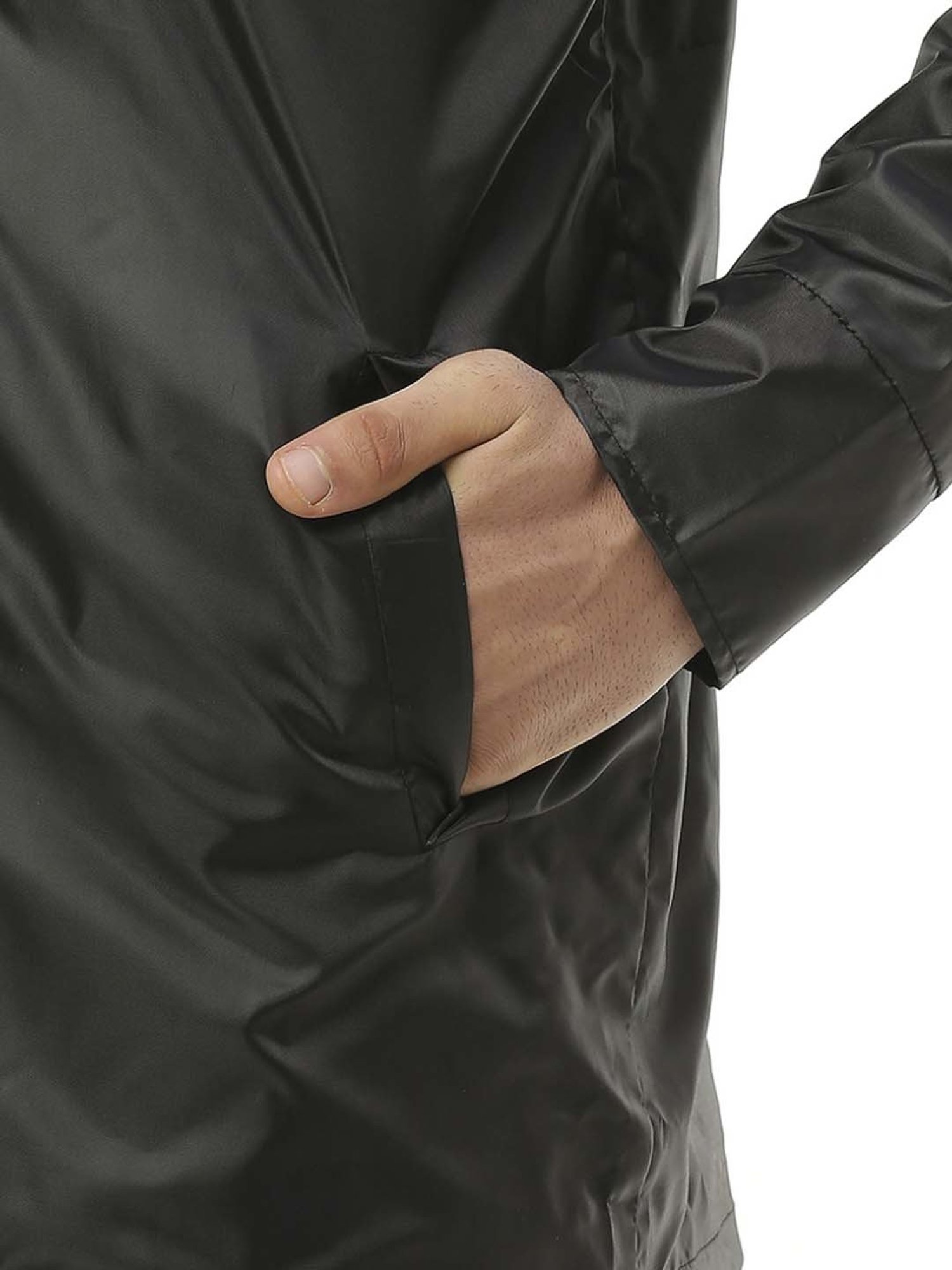 Zeel Black Raincoat Set