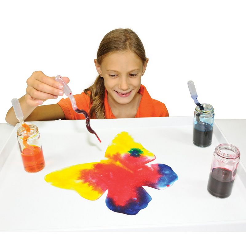 Roylco Absorbent Blots of Paper & 15 Squiggle Pipettes for Painting