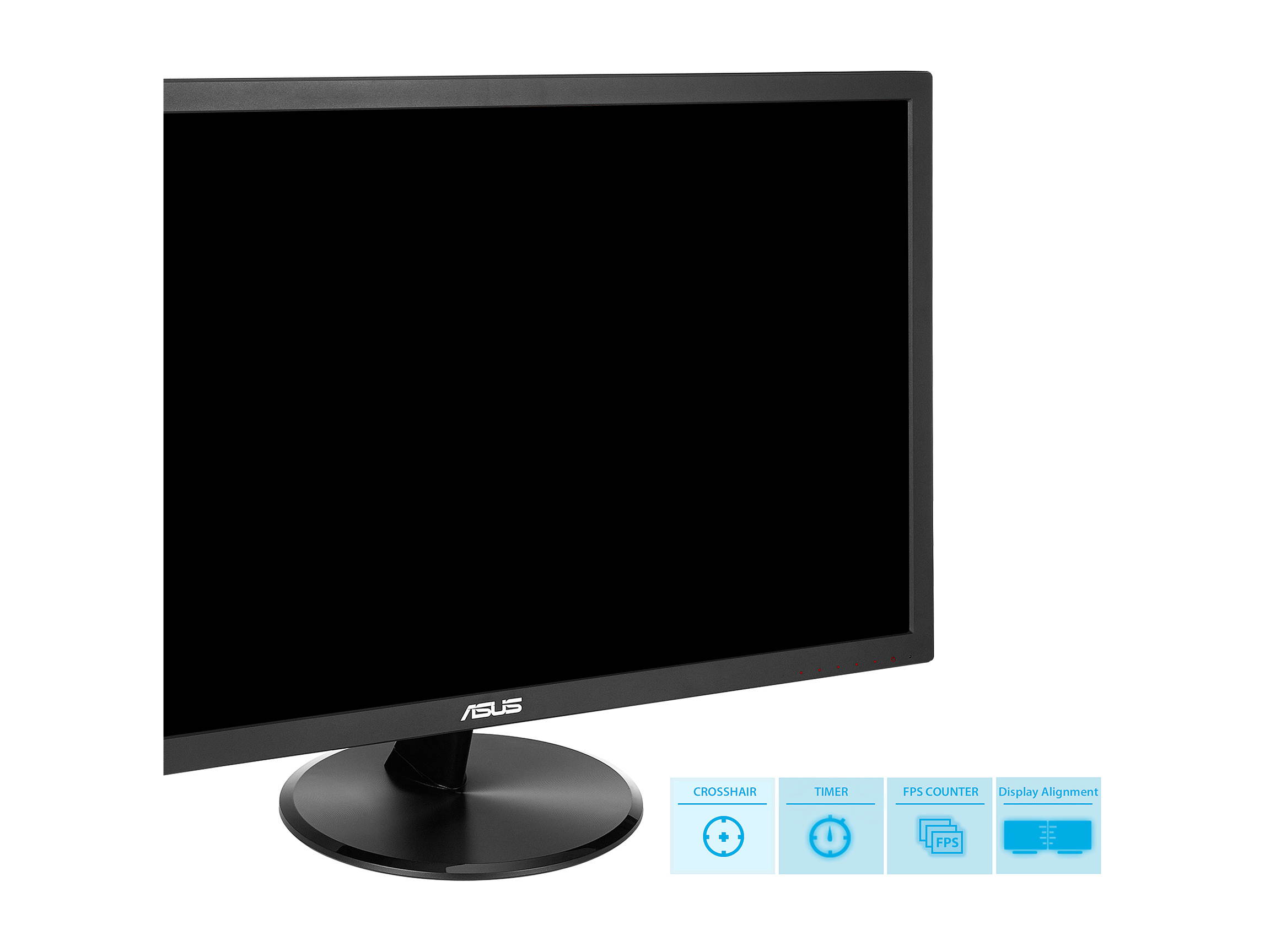 ASUS VP247QG 24" (Actual size 23.6") Full HD 1920 x 1080 1ms DP HDMI VGA Adaptive Sync/FreeSync Eye Care Monitor