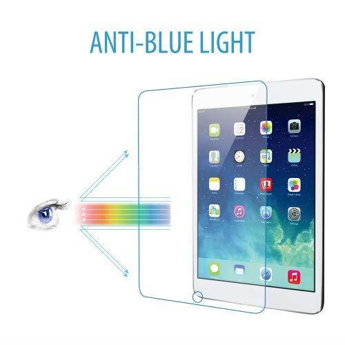 for iPad Air (2019) / Air 3 / iPad Pro 10.5 Screen Protector Tempered Glass Anti Blue Light [Eye Protection], SuperGuardZ [Lifetime Replacement] + 2 Stylus Pen