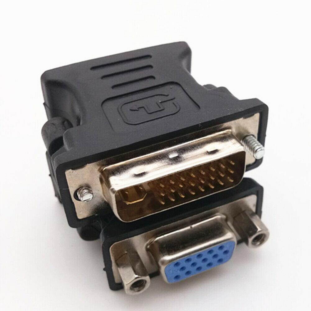 HDMI to VGA  GoldPlated HDMI to VGA Adapter Male to Female Compatible for Computer Desktop Laptop PC Monitor Projector HDTV Chromebook Raspberry Pi Roku Xbox and More Black