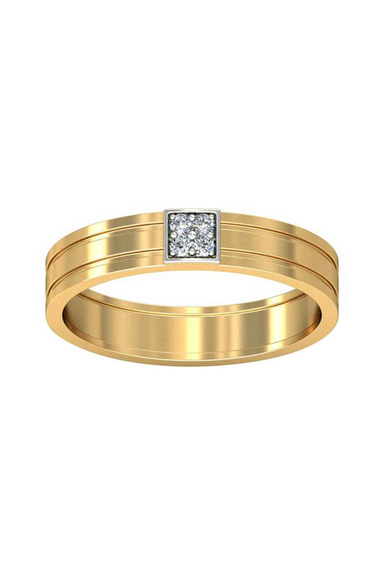 Sri Jagdamba Pearls Blink 18 kt Gold & Diamond Ring