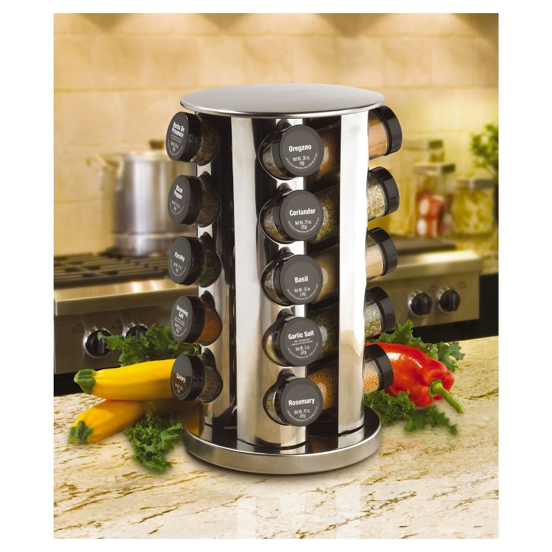 Kamenstein 20-Jar Revolving Spice Rack