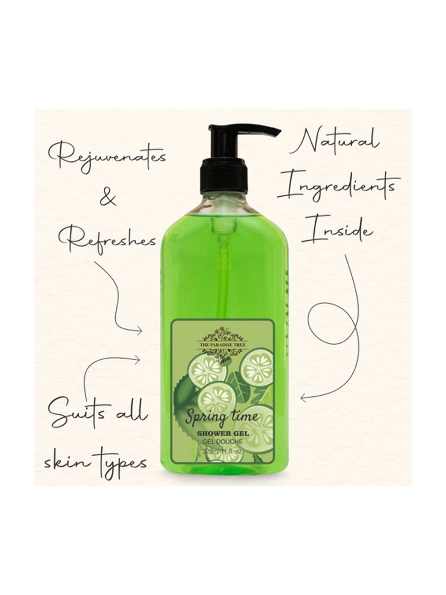 The Paradise Tree Spring Time Shower Gel - 325 ml