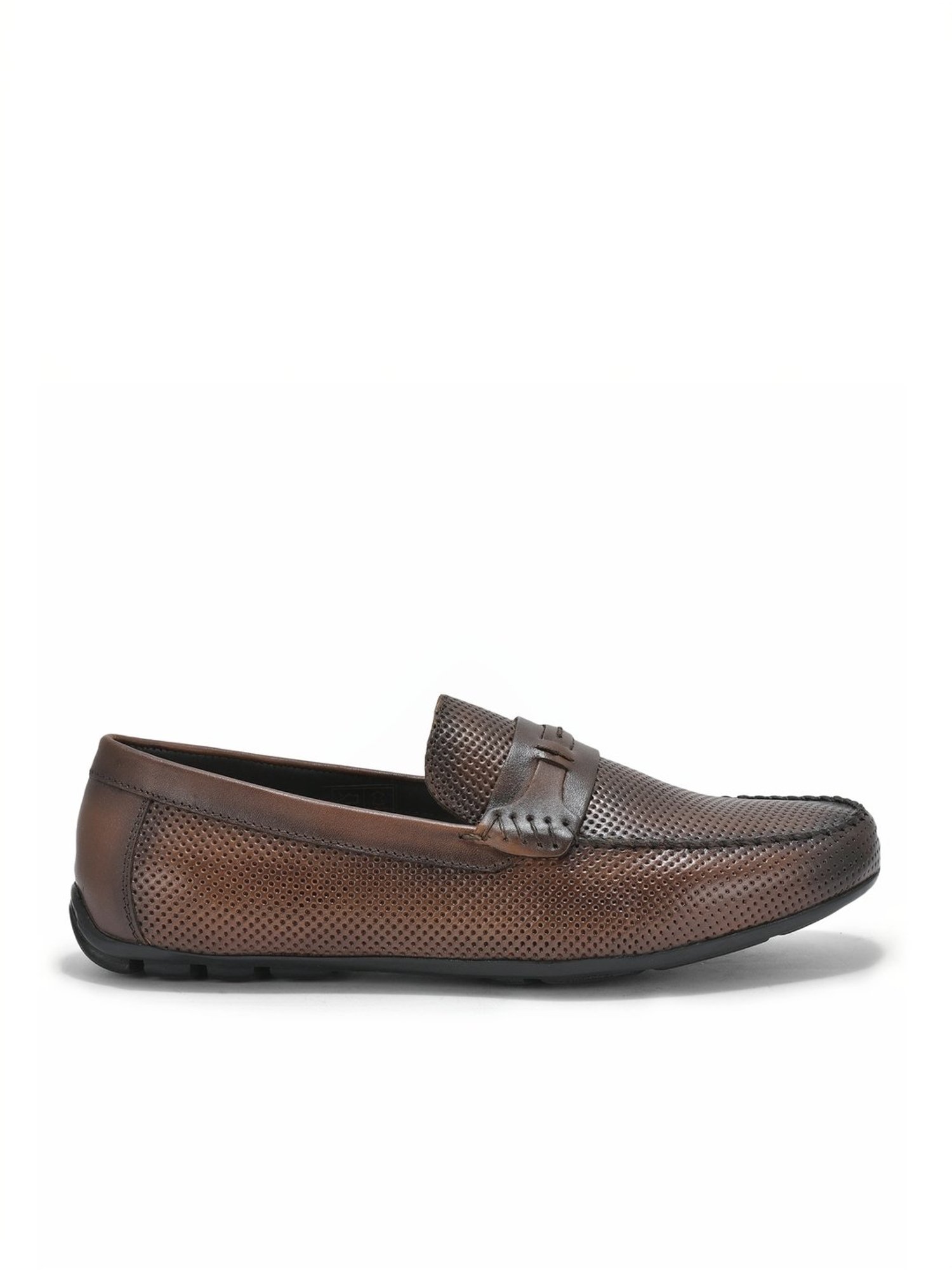 Woodland Men's Brown Formal Loafers
