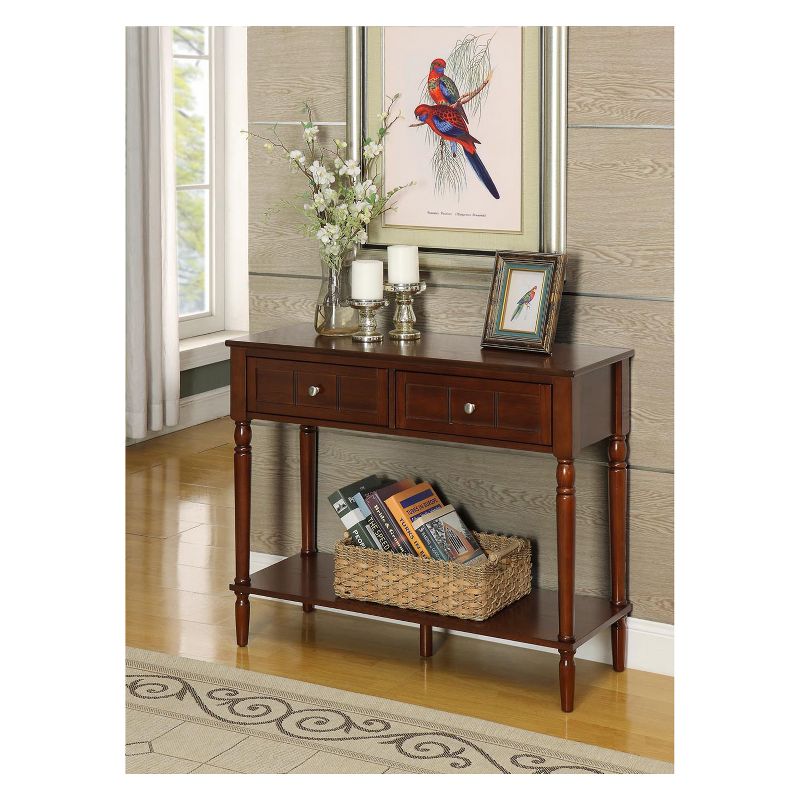 Demilune Hall Stand - Chocolate Cherry - Leick Home