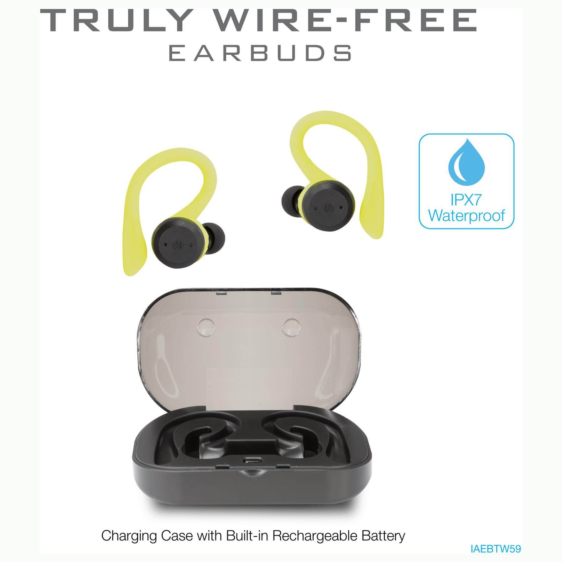 iLive IAEBTW59B IAEBTW59B Truly Wire-Free Earbuds