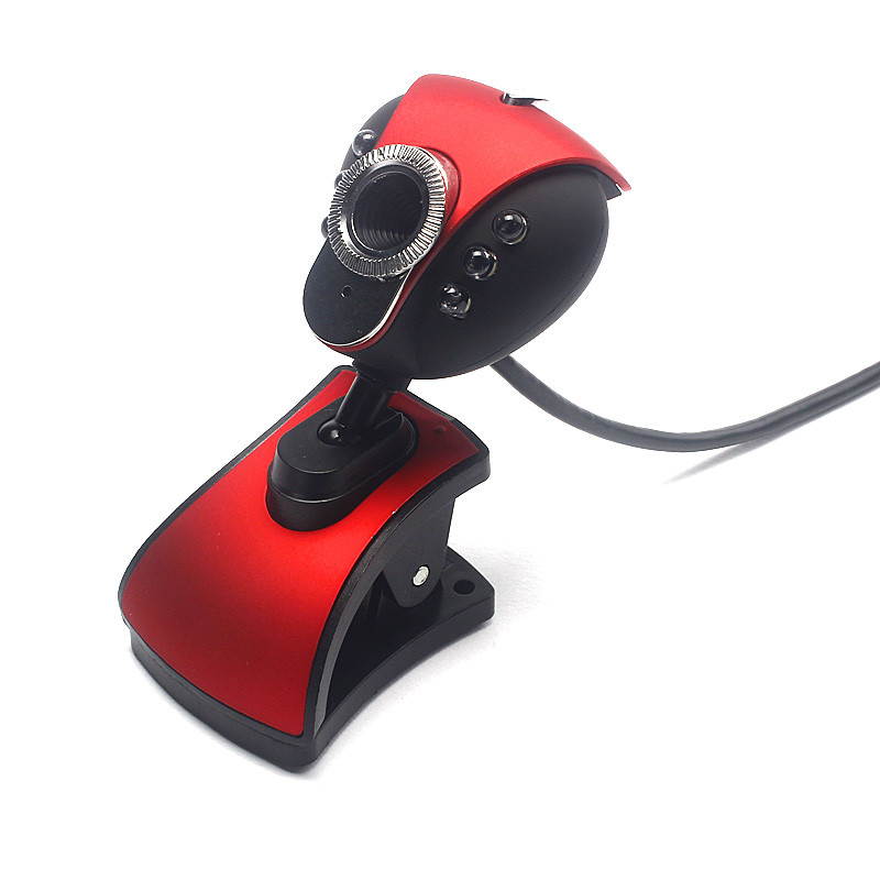 USB 2.0 HD Webcam Camera Web Cam With Microphone Mic LED  For PC Laptop