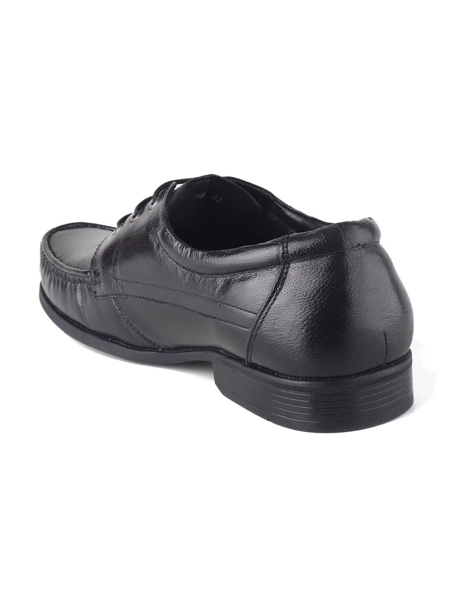 Red Chief Men's Black Derby Shoes