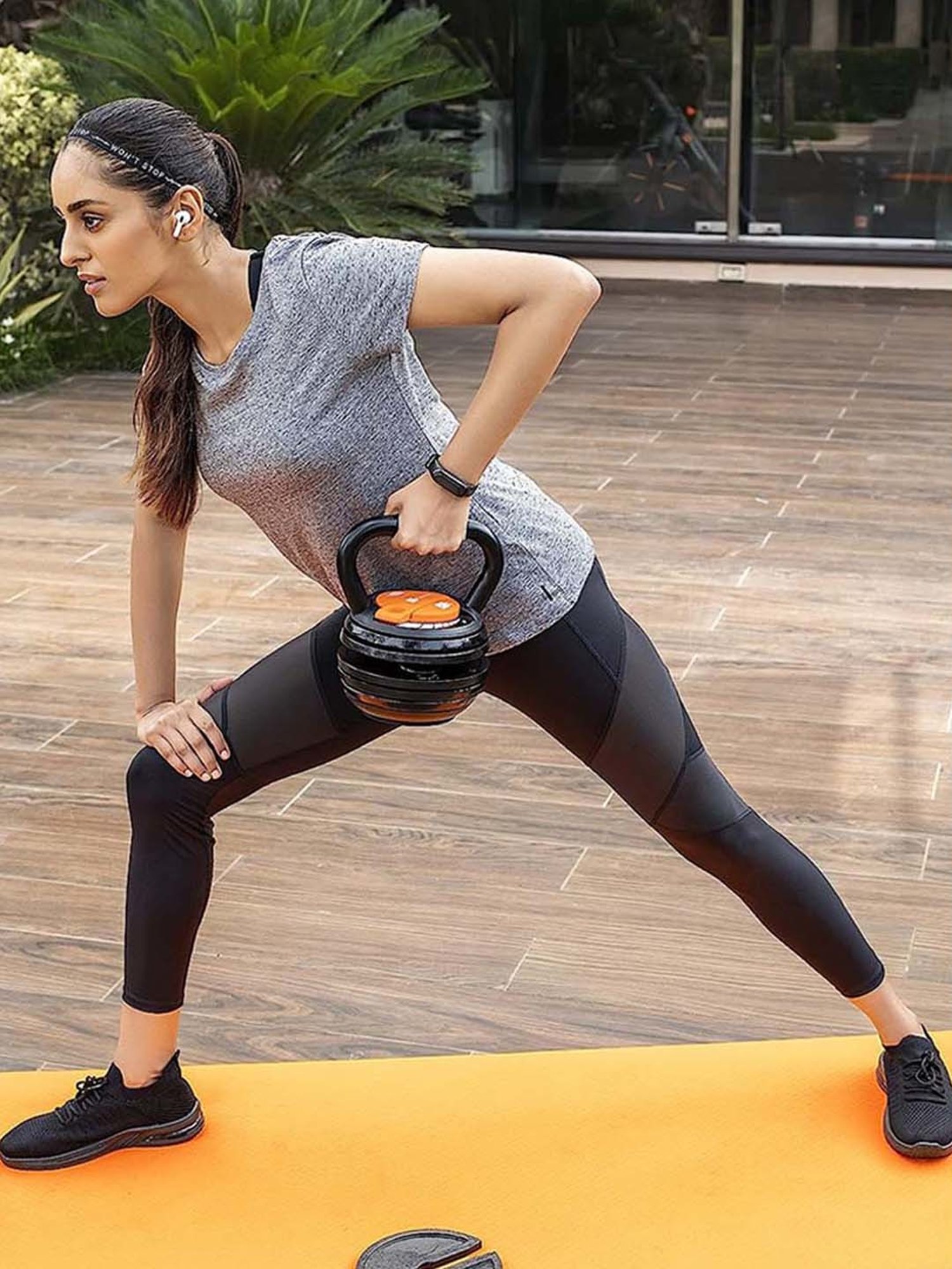 Flexnest The Flexikettle 7-In-1 Adjustable Kettlebell (10lbs-40lbs)