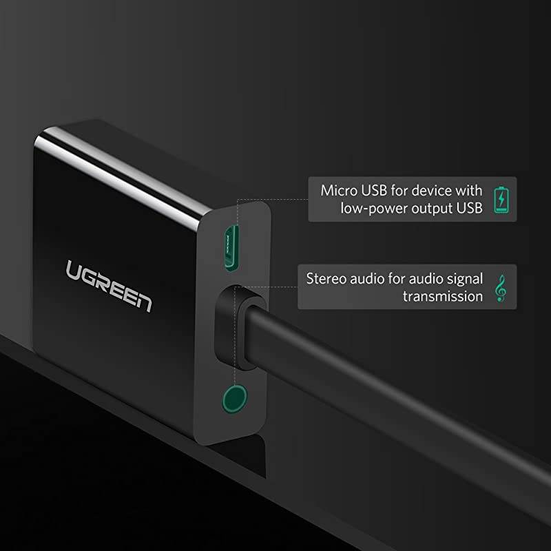 Active HDMI to VGA Adapter with 35mm Audio Jack HDMI Male to VGA Female up to 1080P for PC Laptop Ultrabook Raspberry Pi Chromebook