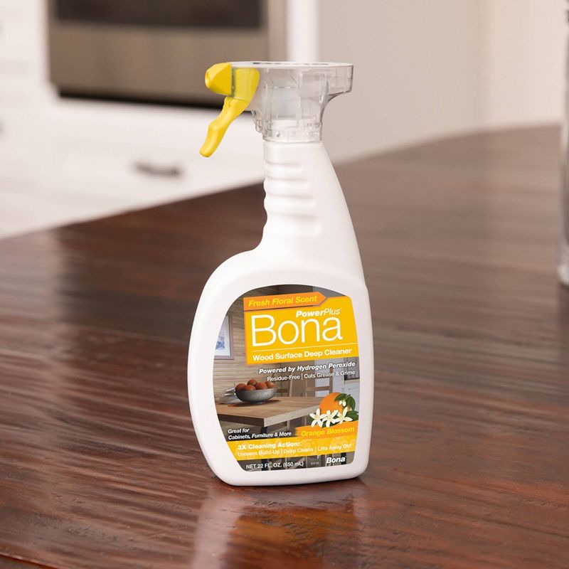 Bona PowerPlus Wood Surface Deep Cleaner - Orange Blossom - 22 fl oz