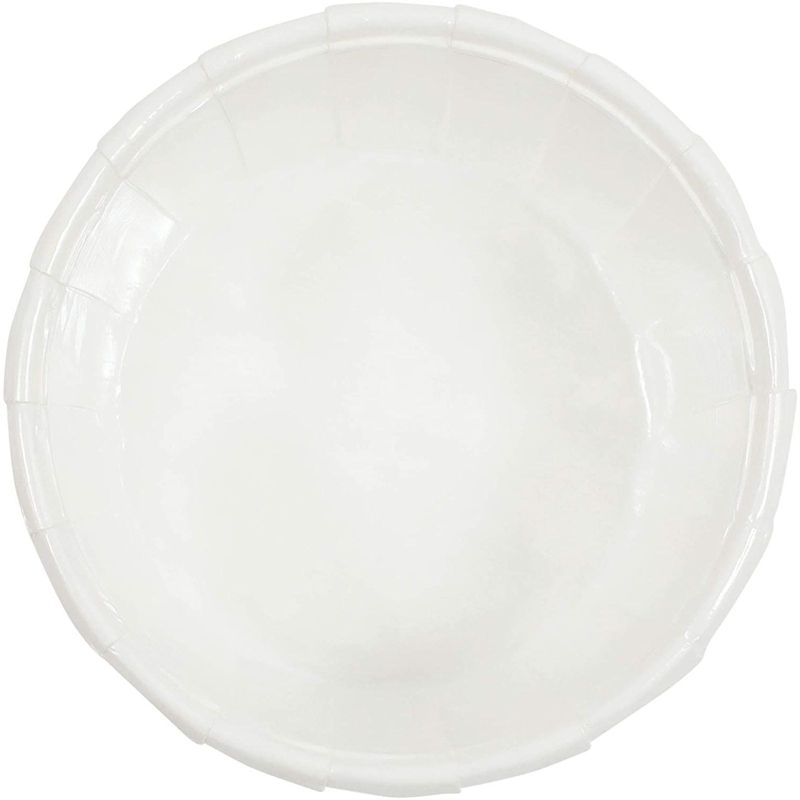 Stockroom Plus 500 Pack White Paper Souffle Cups, 2 oz Portions for Condiments, Samples