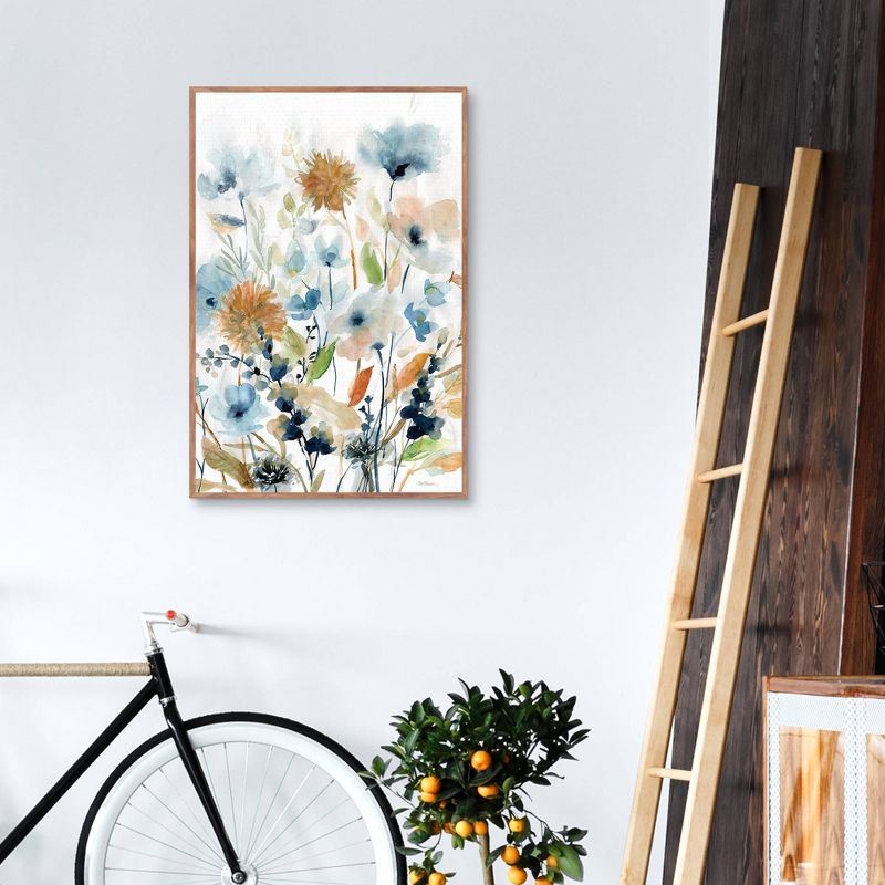 24" x 36" Holland Spring Mix II by Carol Robinson Framed Canvas Art Print - Masterpiece Art Gallery