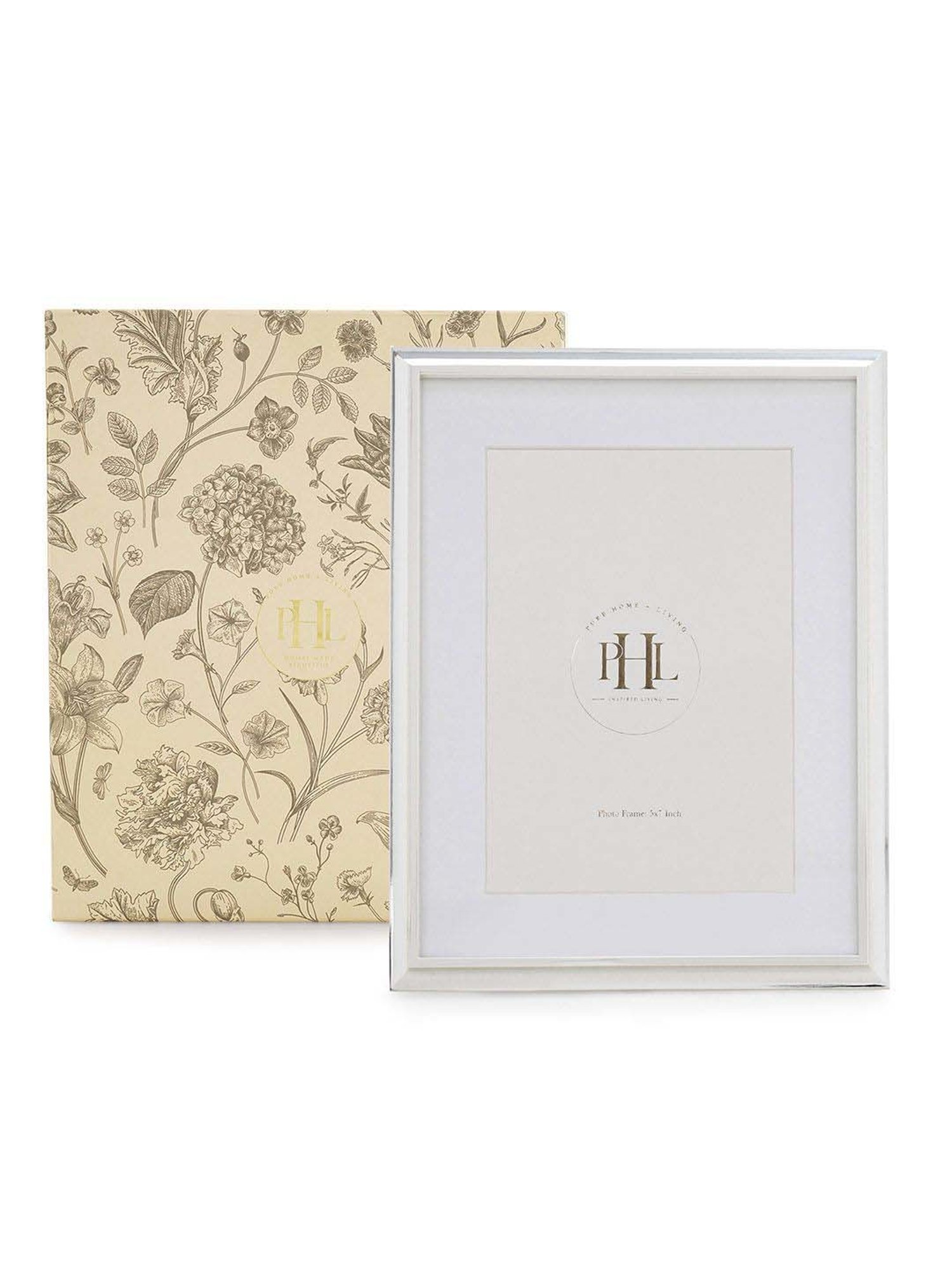 House This Kangto Brown & White Wood Photo Frame Gift Set