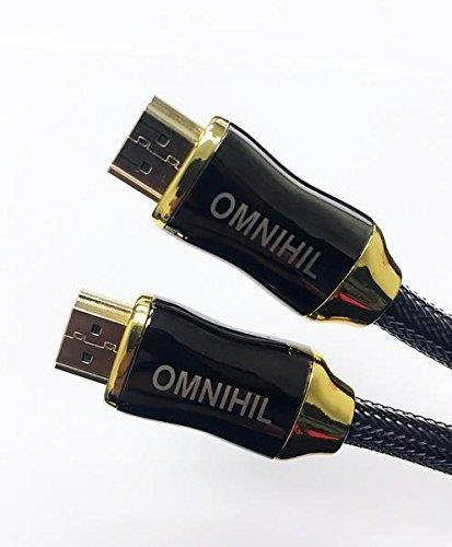 OMNIHIL Replacement (30FT) HDMI Cable for Intel NUC Mini PC kit NUC7i5BNH Core i5, Tall Version