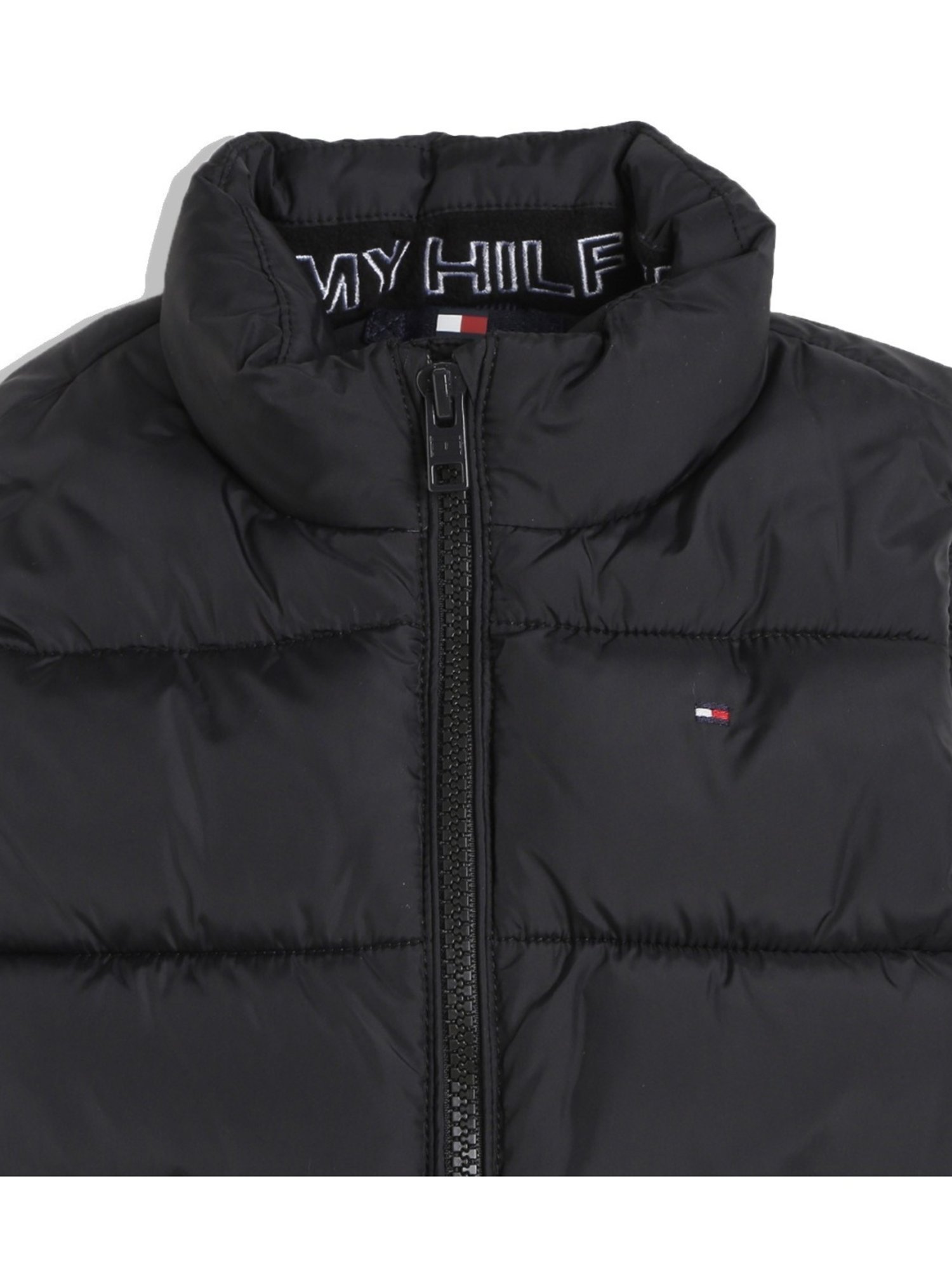 Allen Solly Junior Navy & Green Color Block Full Sleeves Jacket