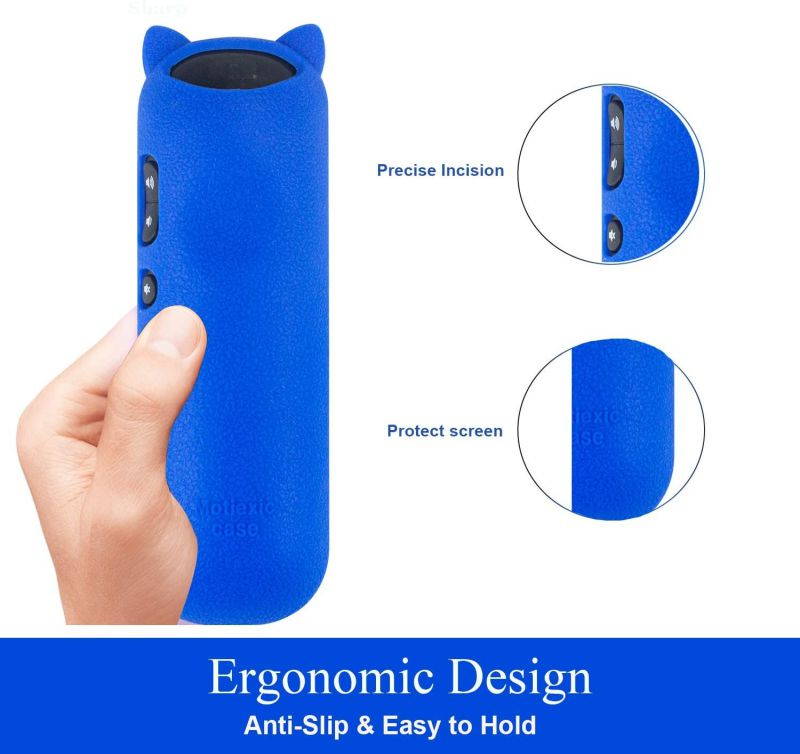 Replacement Remote Compatible with All Onn Roku TV, Universal for Onn Roku TV Remote with Netflix, Amazon, hulu, YouTube 4 Channel Keys, Include Glow Protective Case (No Setup Required)