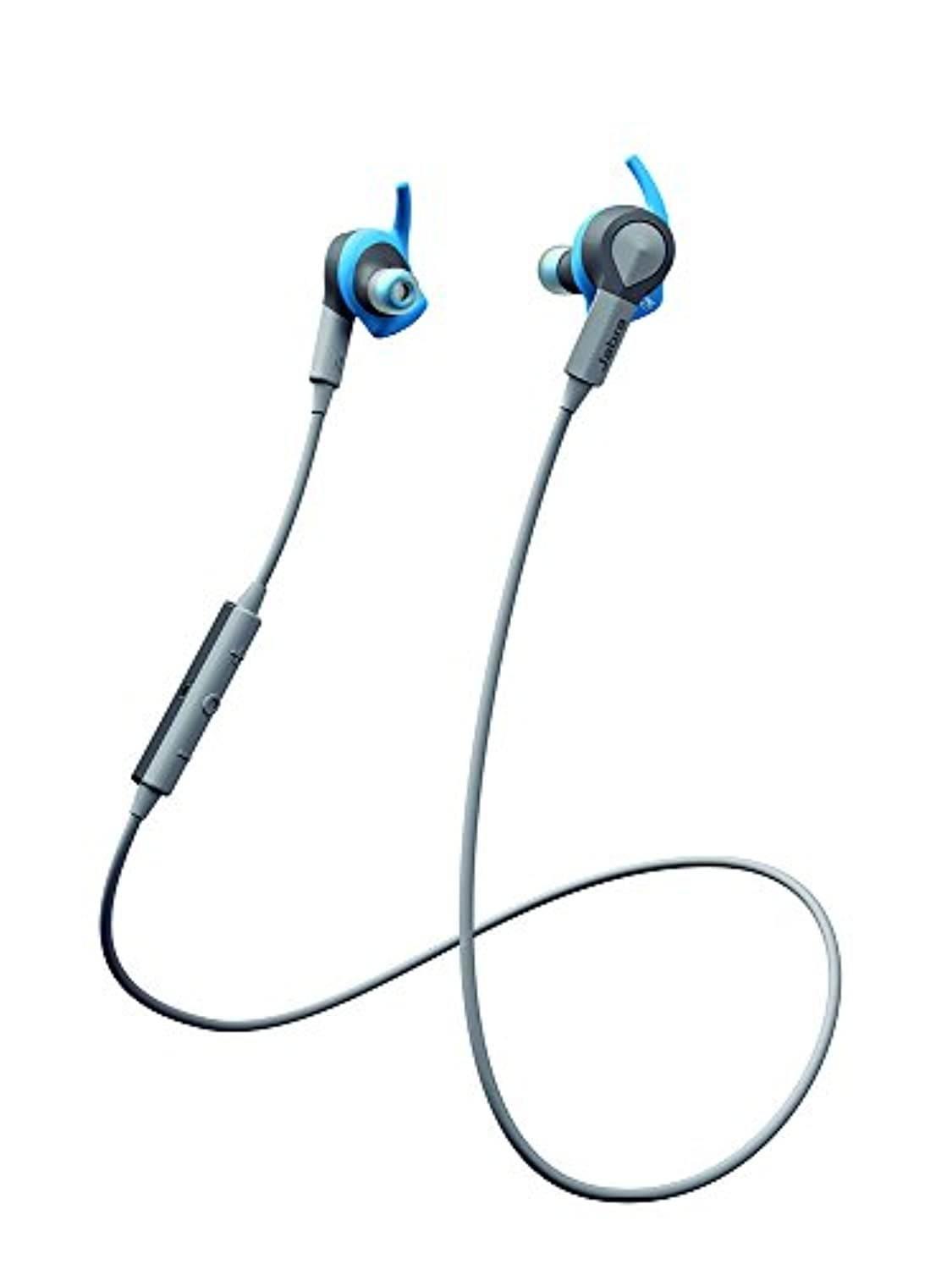 Jabra SPORT COACH (Blue) Wireless Bluetooth Earbuds for Cross-Training - Retail Packaging (100-97500001-02)