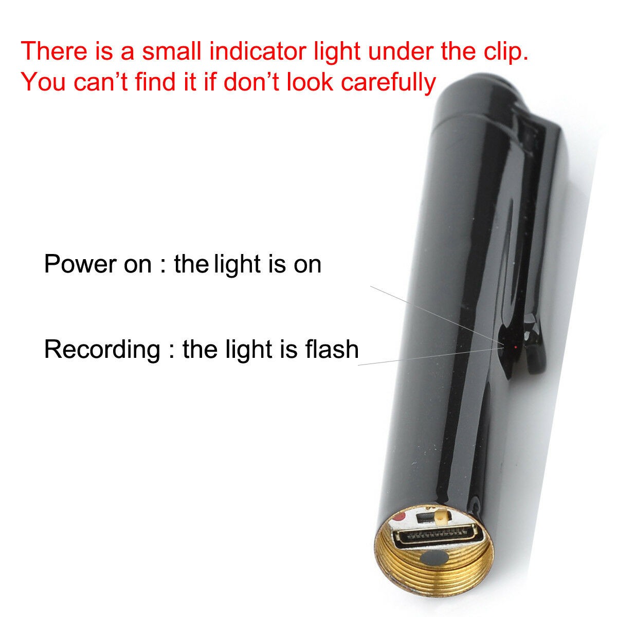 Digital Voice Recorder Mini Dictaphones 8GB Record Pen MP3 USB Drive Voice Activated Recorder for Lectures Interviews Meeting Students Classes, Mini Audio Recording Device Portable USB MP3 Playback