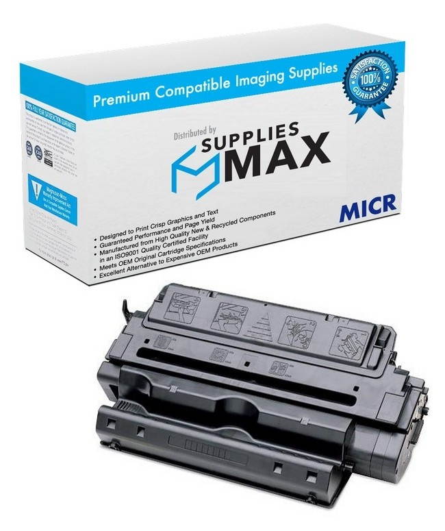 SuppliesMAX Compatible MICR Replacement for IBM 75P5160 Toner Cartridge (20000 Page Yield) - Equivalent to HP C4182X / Troy 02-81183-001