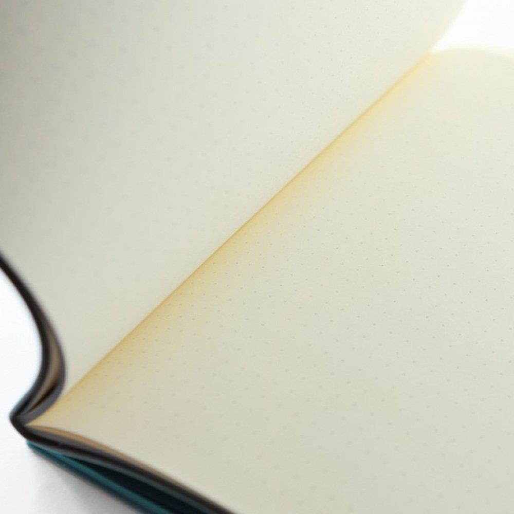 ORIGINAL And Unique Daycraft Signature Duo NOTEBOOK SKETCHBOOK &ndash; A5, Half Dotted Pages, Half Lined Pages, Grey/Blue - 8.3" x 6"