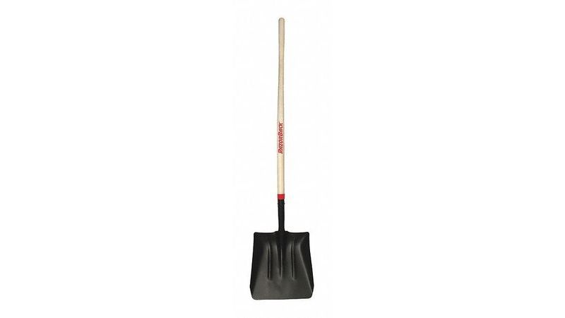 RAZOR-BACK 54246GR General Purpose Scoop,48" L Handle