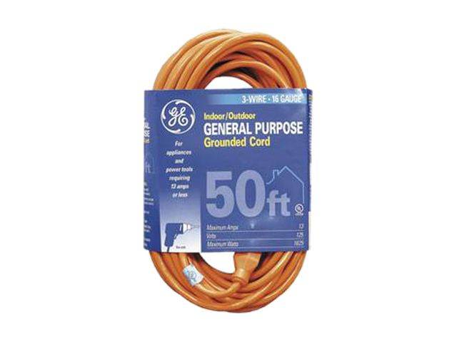 GE Model 51926 50 ft. Indoor/Outdoor Extension Cord