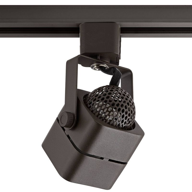 Pro Track Bronze Square 6.5 Watt LED Bullet Head for Juno Track System